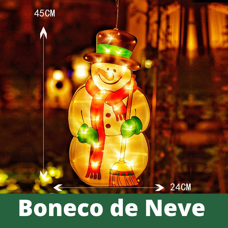 Pendulo Decorakids De Luzes Para O Natal - Celebre O Nascimento De Cristo Com O Espirito Natalino (50% OFF)