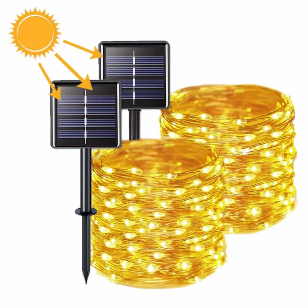 Pisca Pisca LED EconomyLight com Energia Solar