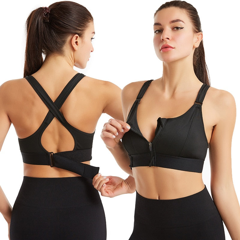 Sutiã Top SportFit Advanced Com Zíper