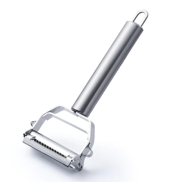 Descascador 4 em 1 Easy Peeling Multifuncional em Aço Inox, Frete Grátis + Brinde Especial