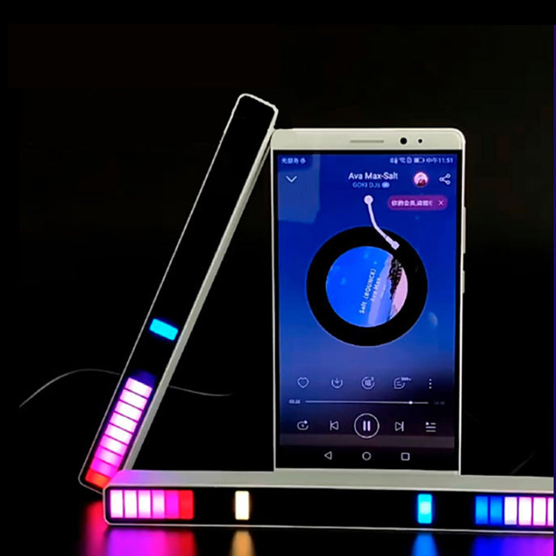 Barra de Luz MusicLight com Luz de LED que Segue a Batida da Música