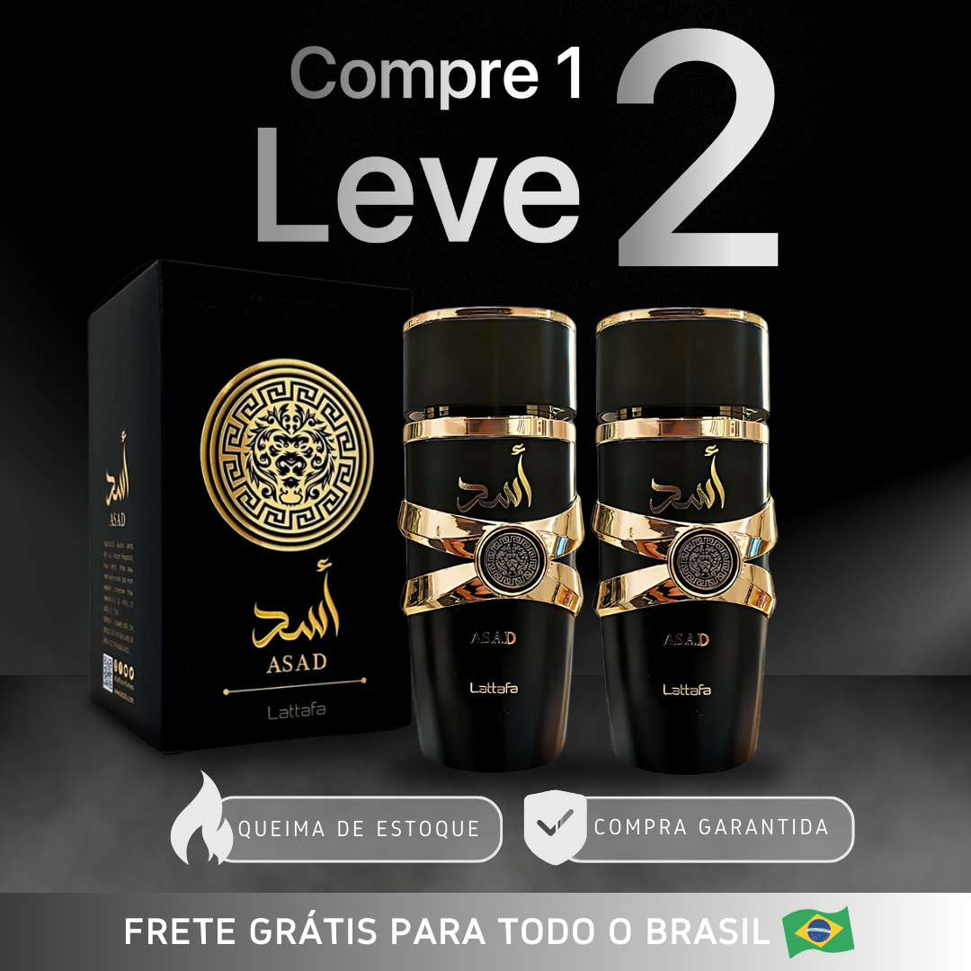 PERFUME ÁRABE - Lattafa ASAD (100ml) - NATAL