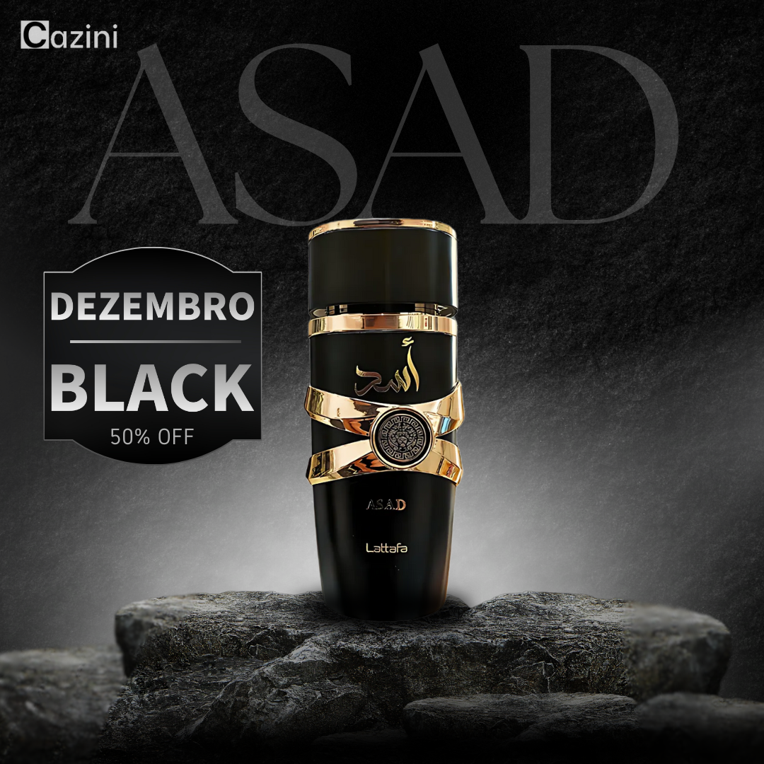 PERFUME ÁRABE - Lattafa ASAD (100ml) - NATAL