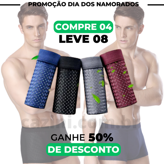 Cueca Bamboo Premium Wear PAGUE 4 LEVE 8 - SOMENTE HOJE!