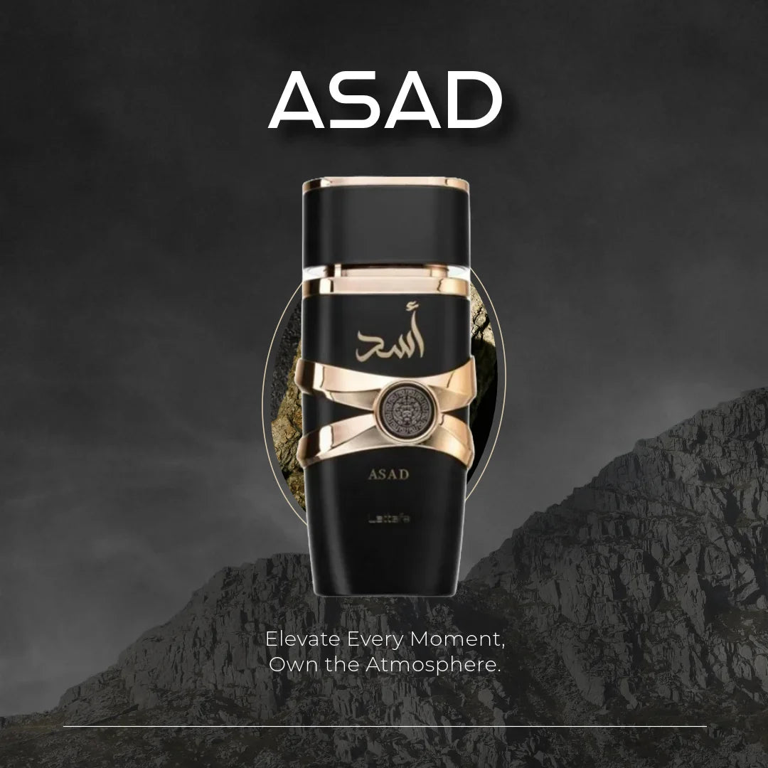 PERFUME ÁRABE - Lattafa ASAD (100ml) - NATAL
