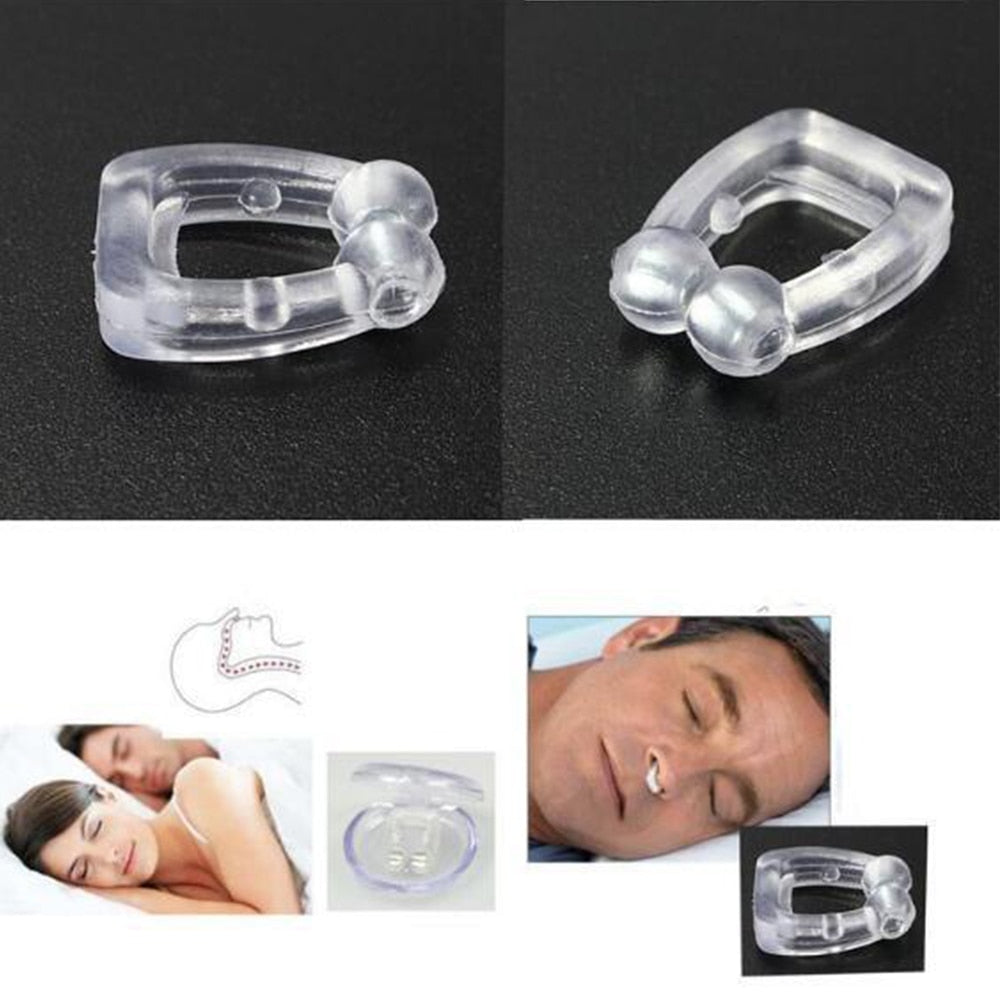 Aparelho Zero-Ronco Magnético de Silicone
